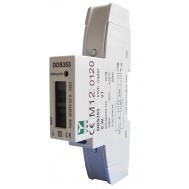 SDM120DC MID Approved SINGLE PHASE ONE MODULE ELECTRONIC CREDIT METER WITH PULSED OUTPUT