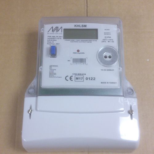 AEL-TF32 - 100 AMP 3 PHASE CREDIT METER DIRECT CONNECTED MID APPROVED